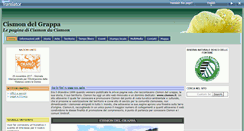 Desktop Screenshot of cismon.it